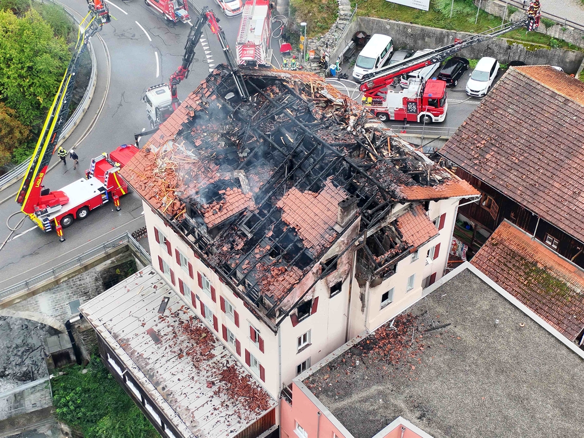 Großbrand Thusis: Weitere Leichen geborgen