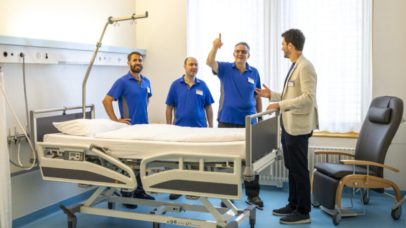Spital Thusis macht alle Patientenzimmer klimafit