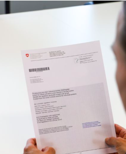 Mafia / Kriminalität: Einforderung von Strafregisterauszügen bei Gesuchstellern aus EU/EFTA-Staaten in der Region Moesa