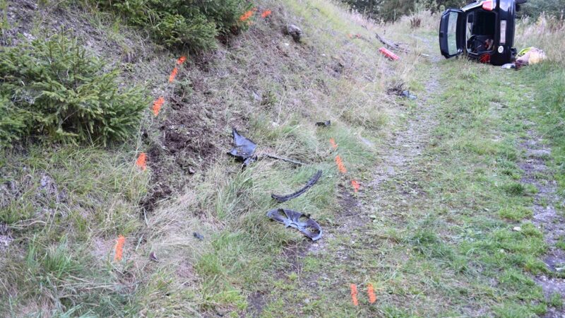 Klosters: Zwei Verletzte bei Selbstunfall