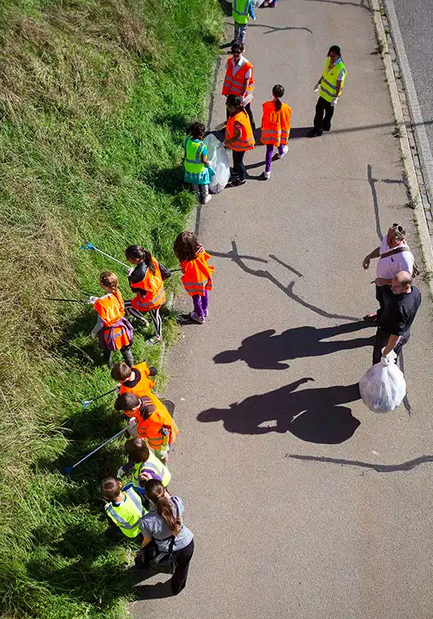 Stadt Chur mit Aktion gegen Littering