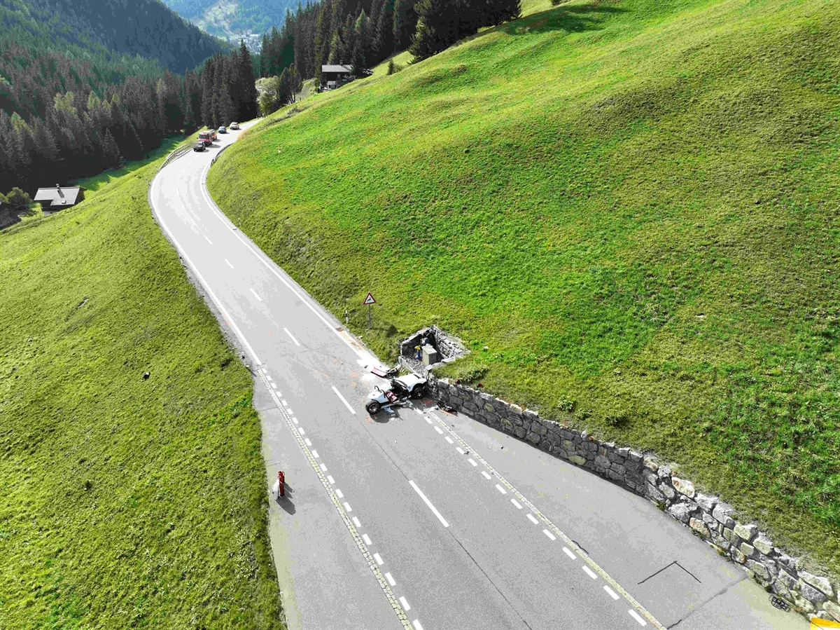 Unfall in Davos: Fahrer von Dreirad-Fahrzeug verstorben