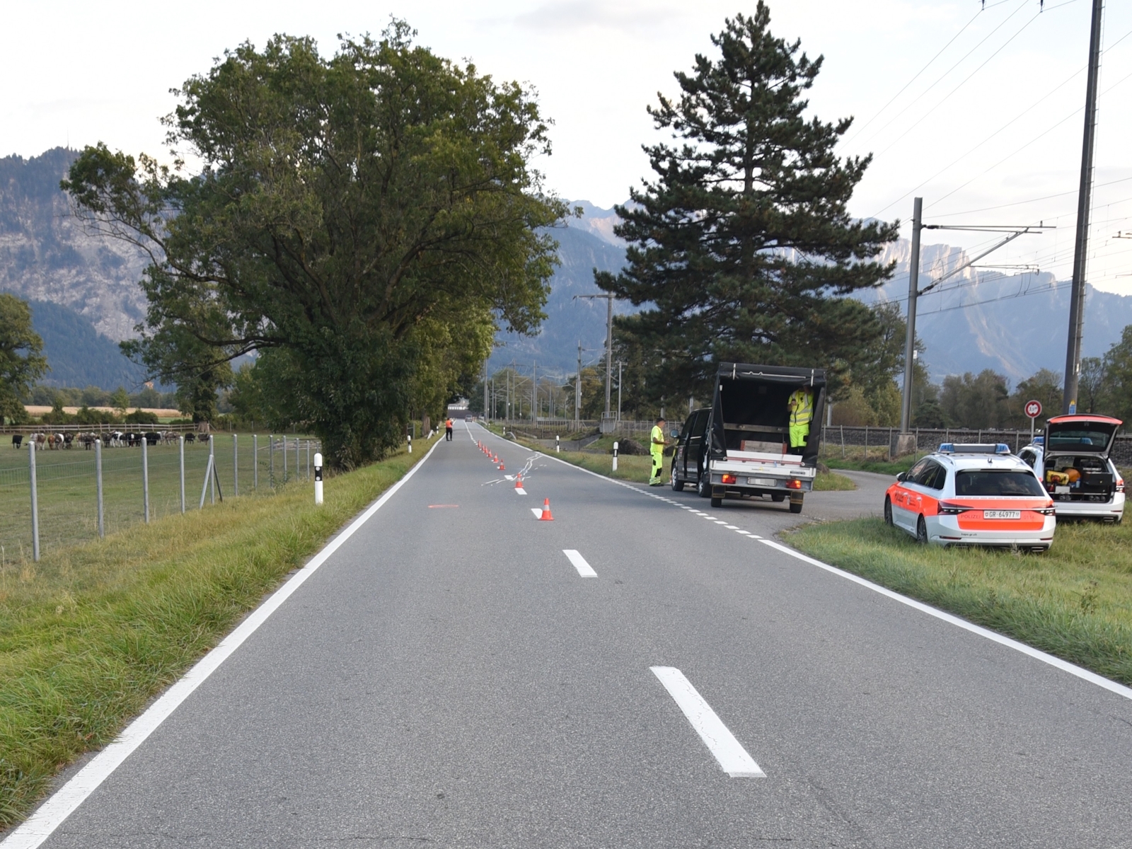 Unfall in Maienfeld: Bei Überholmanöver kollidiert